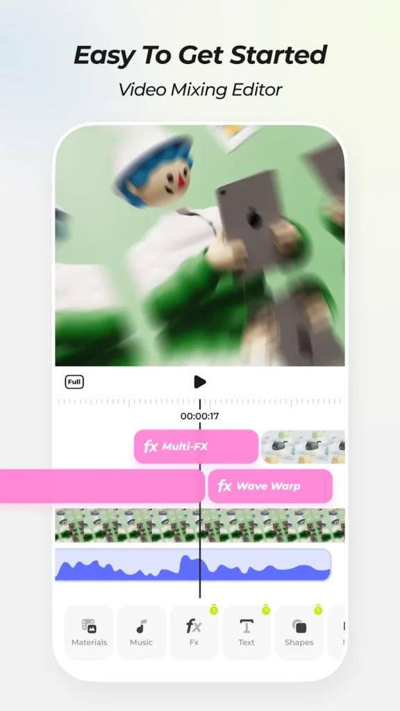 Blurrr-Capcut pro video editor Android app screenshot 2