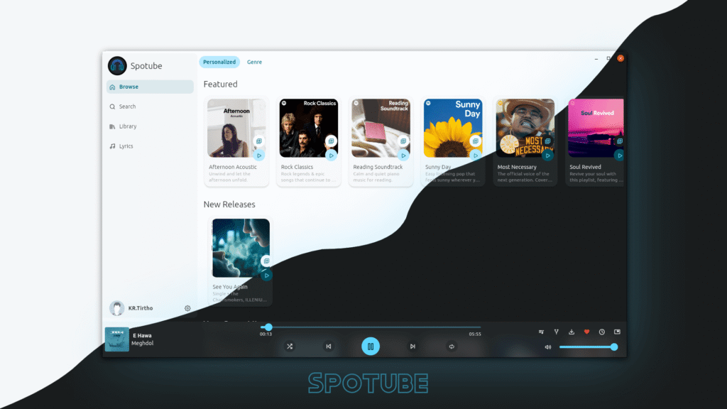 Spotube Android app cover image
