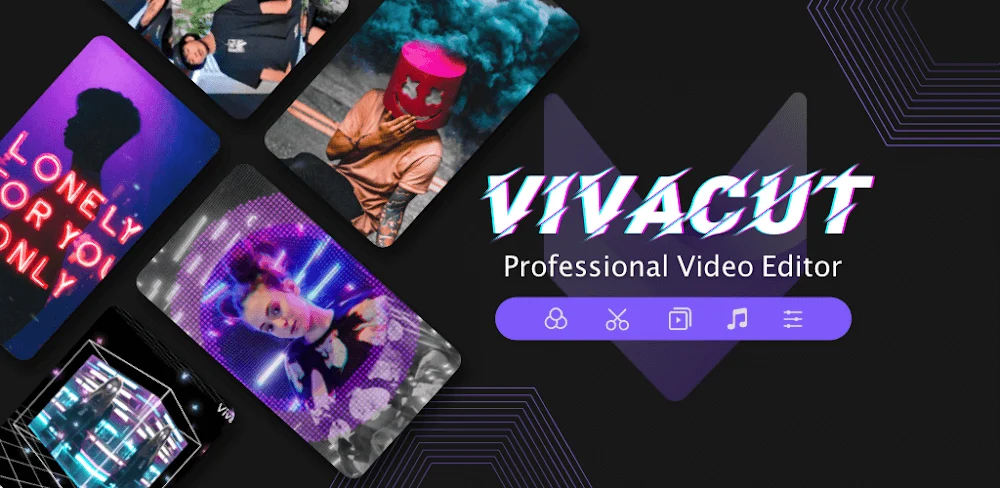 VivaCut Android app cover image