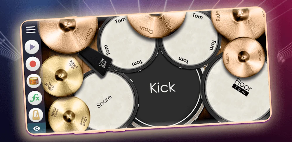 Drum Solo Studio Android app cover image