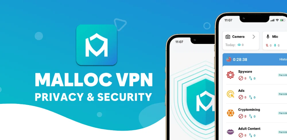 Malloc Privacy & Security VPN Android app cover image