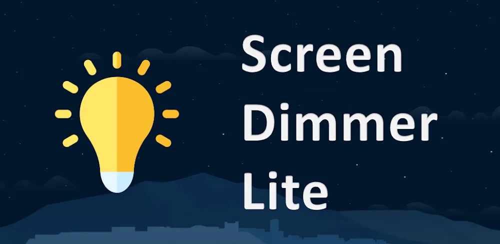 Screen Dimmer Lite Android app cover image