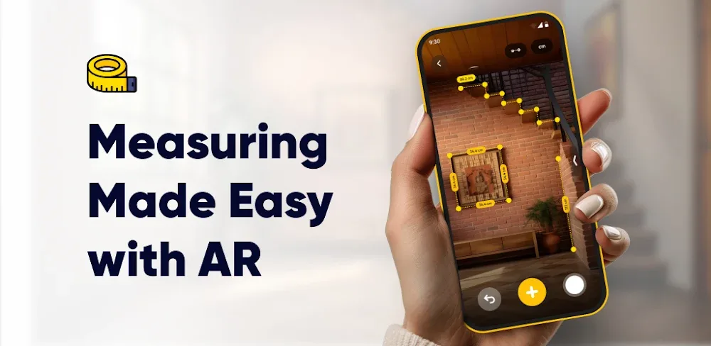 AR Measure Tape: SmartRuler Android app cover image