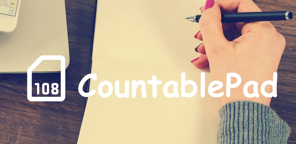 Word Counter Note CountablePad Android app cover image