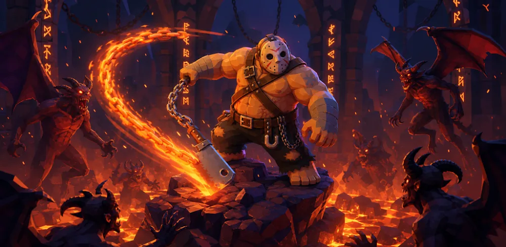 Idle Slayer: Axe Hunt Android app cover image