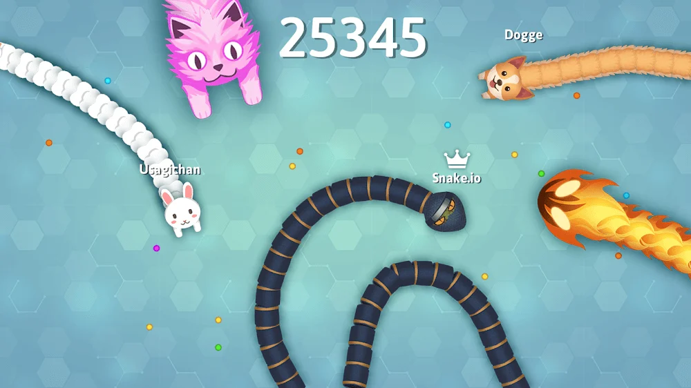 Snake.io Android app screenshot 2