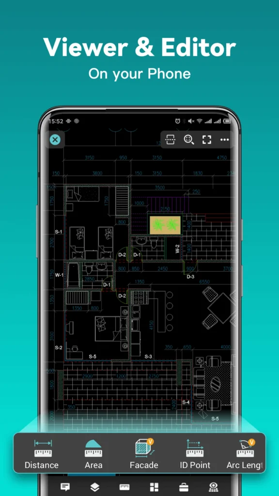 DWG FastView Android app screenshot 2