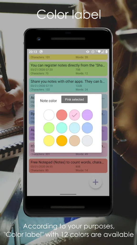 Word Counter Note CountablePad Android app screenshot 3