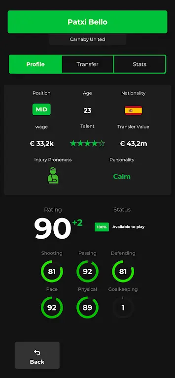 Club Boss - Football Game Android app screenshot 3