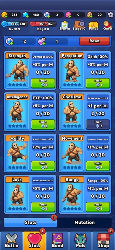 Idle Slayer: Axe Hunt Android app screenshot 3
