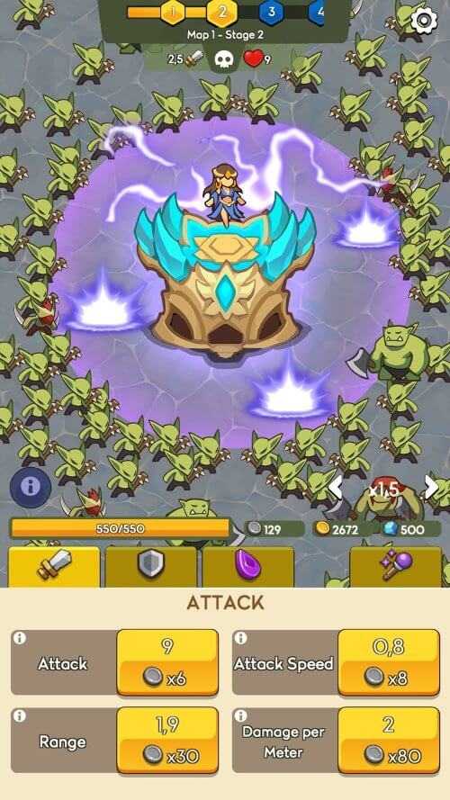 Idle Kingdom: TD Offline Game Android app screenshot 4