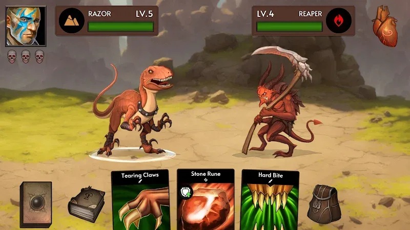 Dark Stones: Card Battle RPG Android app screenshot 4