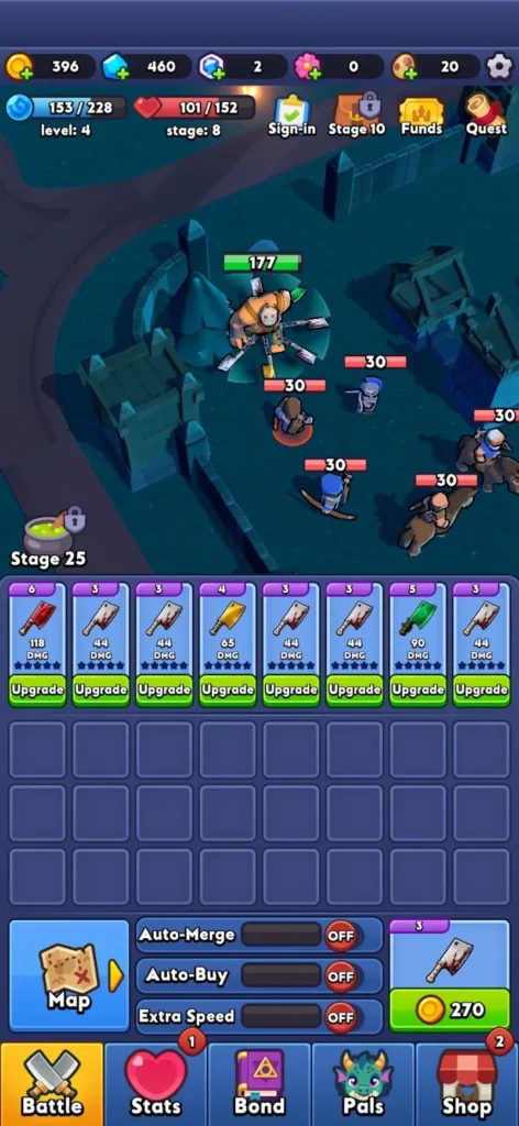 Idle Slayer: Axe Hunt Android app screenshot 4