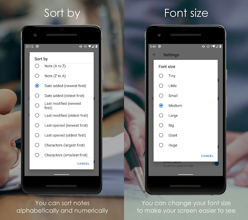 Word Counter Note CountablePad Android app screenshot 5