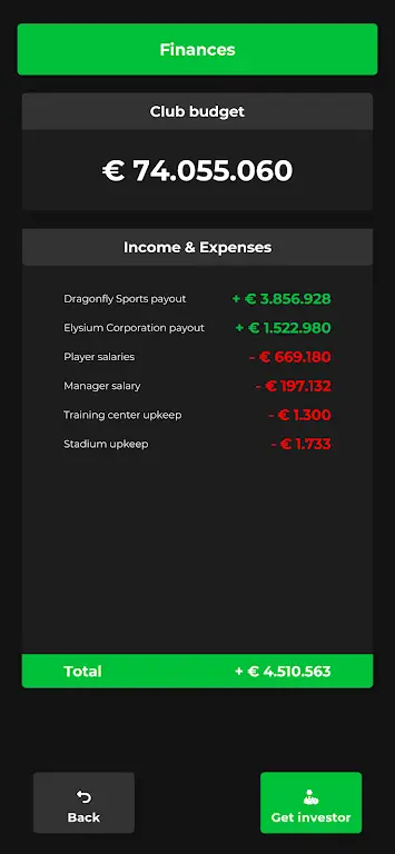 Club Boss - Football Game Android app screenshot 5