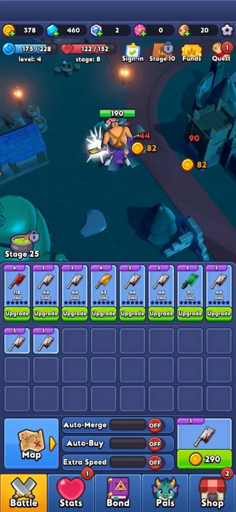 Idle Slayer: Axe Hunt Android app screenshot 5