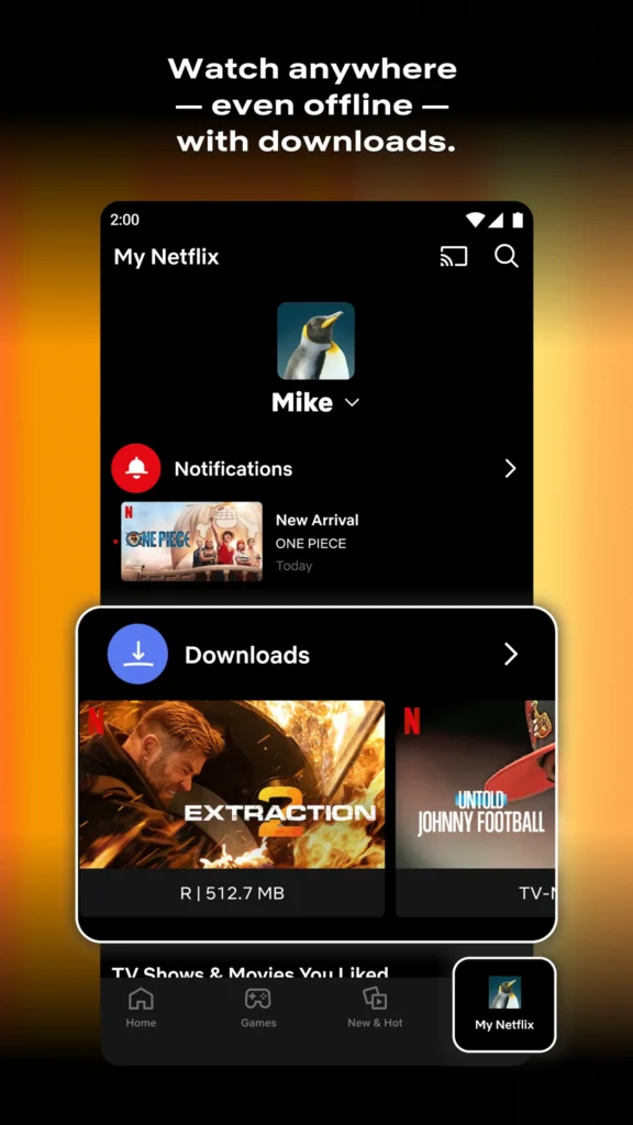 Netflix Android app screenshot 6