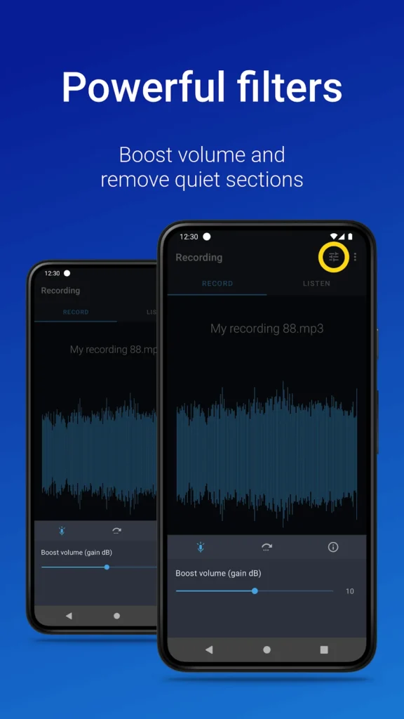 Easy Voice Recorder Pro Android app screenshot 7