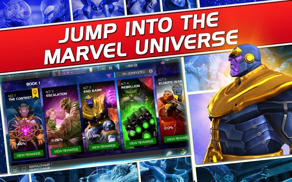 Marvel Contest of Champions Android app screenshot 10