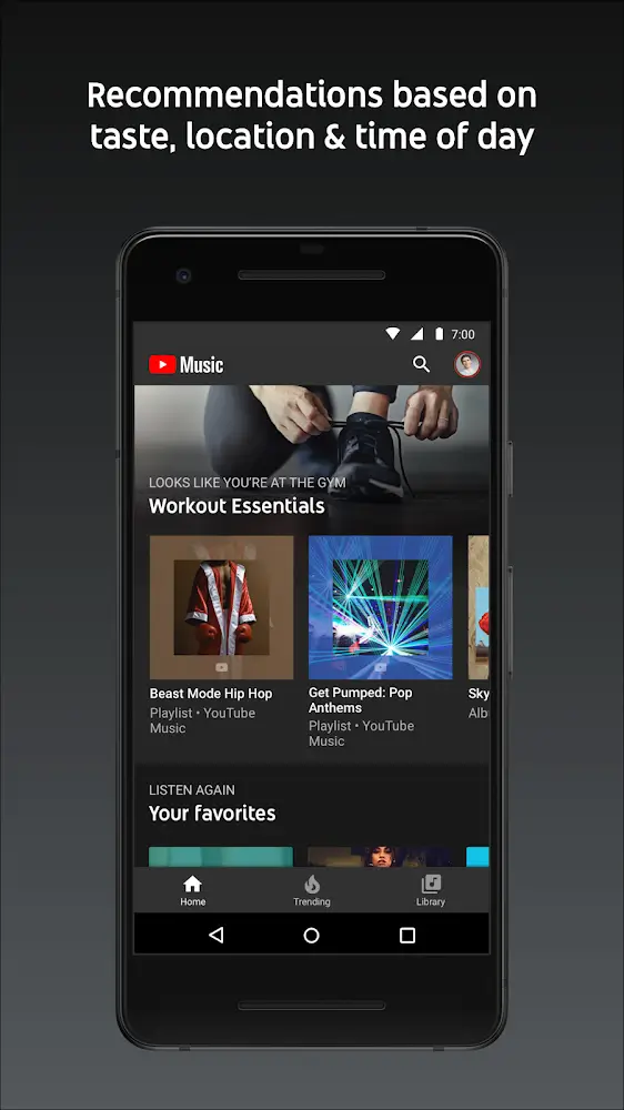 YouTube Music Android app screenshot 3
