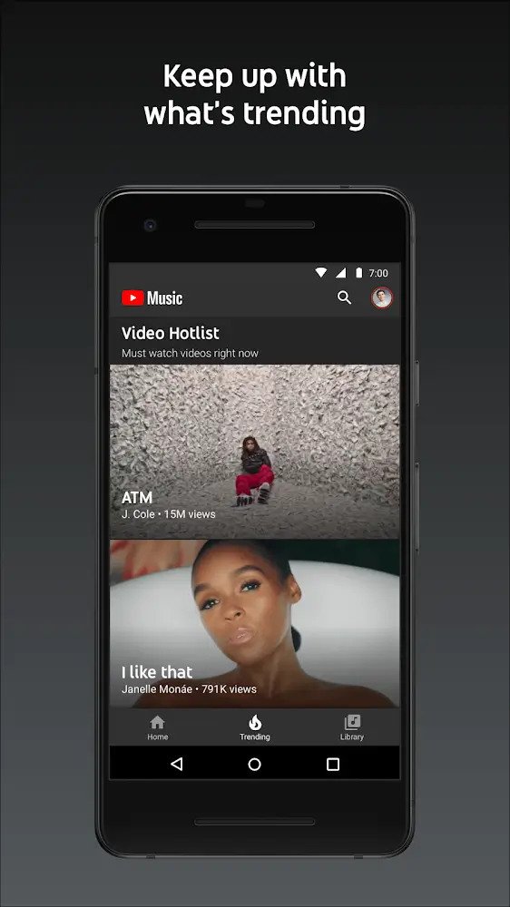 YouTube Music Android app screenshot 5